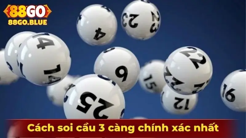 cách soi cầu 3 càng